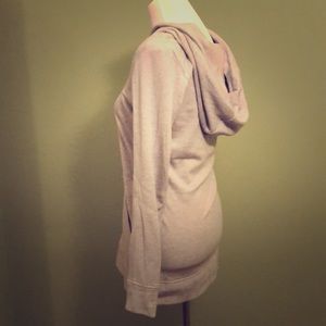 Lole grey heather long hoodie